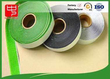 Colour Nylon Roll Hook And Loop Adhesive Tape For Household / Plastic PVC