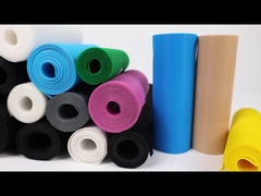 25 mètres par rouleau Crochet et boucle en plastique collant ignifuge Couleur commune