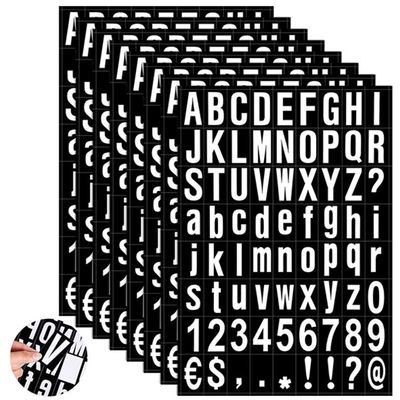 Impression personnalisée Lettres de l'alphabet crochet en nylon