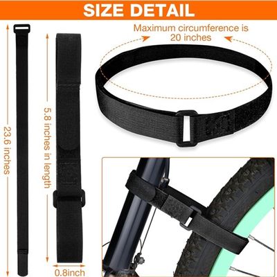 Sangle de batterie antidérapante réglable pour vélo, sangles de serrage certifiées SGS, accessoires de vélo pour un transport facile
