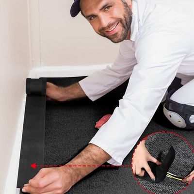 Serre-câbles pour sol, cache-câbles, cordons, protecteur de câbles, gestion des câbles, uniquement pour moquette de bureaux commerciaux