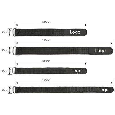 Des sangles à crochet et boucle réglables avec un support en silicone antidérapant pour un montage de batterie étroitement sécurisé et une protection électronique