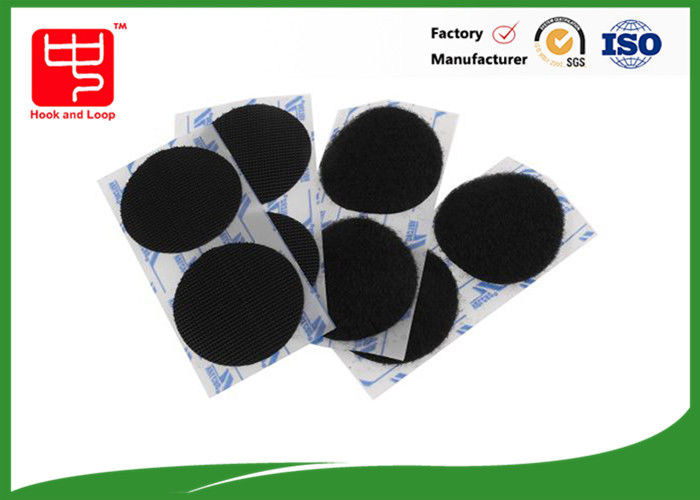 La coutume acrylique de colle raccorde la boucle molle de couleur noire 25 * 25mm