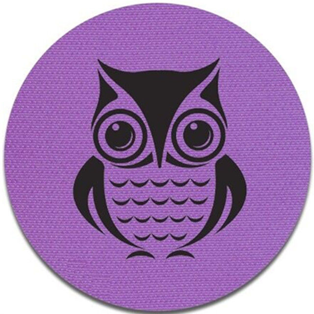 Les marqueurs de crochet d'image de hibou et de tapis de boucle/tapis marquent son matériel de nylon de 100%