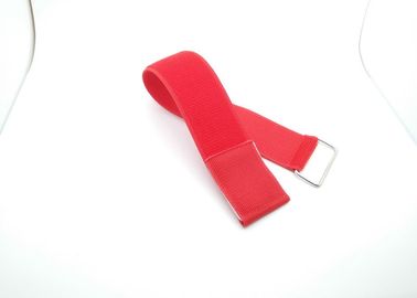 Principes élastiques réglables de fermeture de crochet de rouge et d'individu de courroies de boucle